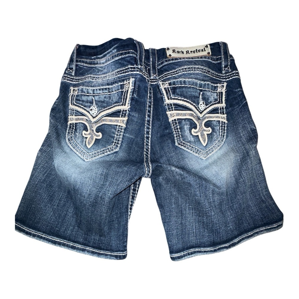 Rock Revival Luz Shorts Easy Women's 29 Embellished Thick Stitch Rockabilly